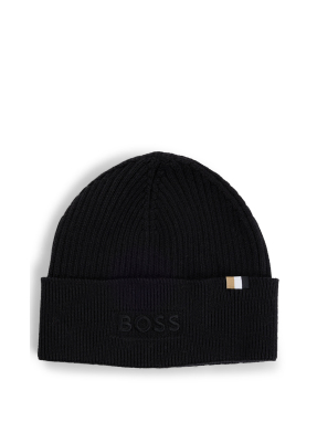 ΑΝΔΡΙΚΟΣ ΣΚΟΥΦΟΣ ΜΕ ΛΟΓΟΤΥΠΟ | Μαύρο ONE SIZE