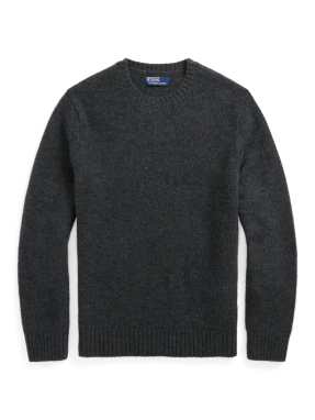 ΑΝΔΡΙΚΟ ΠΟΥΛΟΒΕΡ SUEDE-PATCH | Γκρι Σκούρο XXL