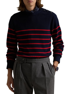 ΑΝΔΡΙΚΟ ΠΟΥΛΟΒΕΡ | Μπλε Σκούρο M