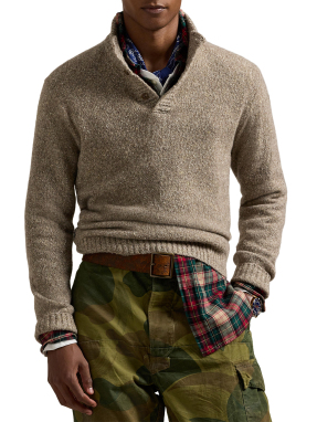 ΑΝΔΡΙΚΟ ΠΟΥΛΟΒΕΡ | Μπεζ XXL