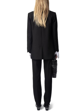 ΓΥΝΑΙΚΕΙΟ ΣΑΚΑΚΙ ΜΕ ΚΡΥΣΤΑΛΛΟΥΣ VIVA | Μαύρο FR 36