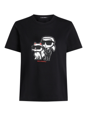 ΓΥΝΑΙΚΕΙΟ T-SHIRT ΜΕ ΤΥΠΩΜΑ | Μαύρο S