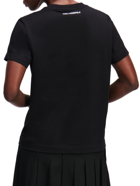 ΓΥΝΑΙΚΕΙΟ T-SHIRT ΜΕ ΤΥΠΩΜΑ | Μαύρο S