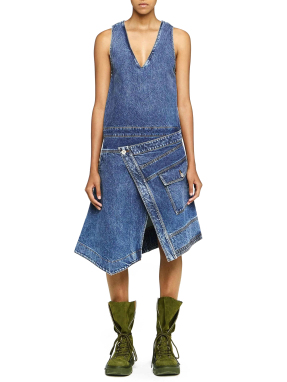 ΜΙΝΤΙ DENIM ΦΟΡΕΜΑ | Μπλε UK 6