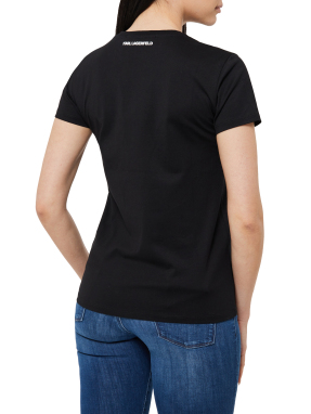 ΓΥΝΑΙΚΕΙΟ T-SHIRT ΜΕ ΣΤΑΜΠΑ QUOTE | Μαύρο M