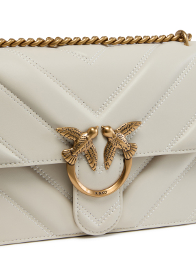 ΓΥΝΑΙΚΕΙΑ ΚΑΠΙΤΟΝΕ ΤΣΑΝΤΑ ΩΜΟΥ LOVE ONE CLASSIC | Εκρού