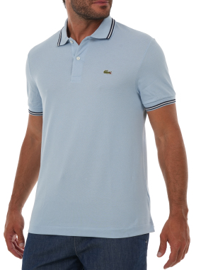 ΑΝΔΡΙΚΗ POLO ΜΠΛΟΥΖΑ TRIM ACCENT | Γαλάζιο LHBA XL
