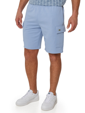 ΑΝΔΡΙΚΟ ΑΘΛΗΤΙΚΟ FLEECE SHORTS | Μπλε Ανοιχτό L