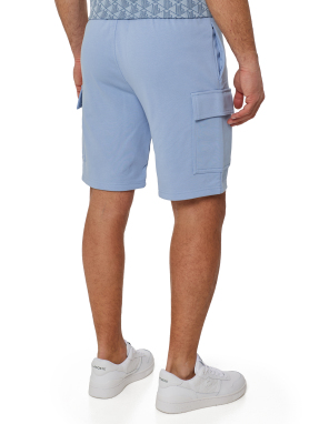 ΑΝΔΡΙΚΟ ΑΘΛΗΤΙΚΟ FLEECE SHORTS | Μπλε Ανοιχτό L