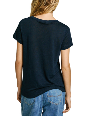 ΓΥΝΑΙΚΕΙΟ T-SHIRT | Μπλε Σκούρο XS