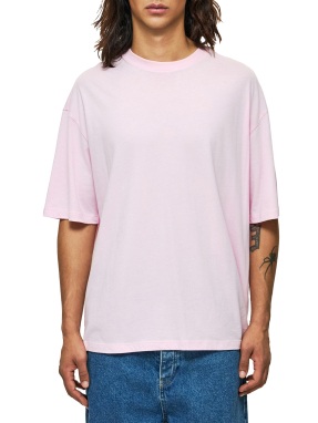 ΑΝΔΡΙΚΟ T-SHIRT | Ροζ Ανοιχτό XS