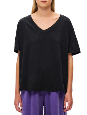 ΓΥΝΑΙΚΕΙΟ T-SHIRT | Μαύρο M