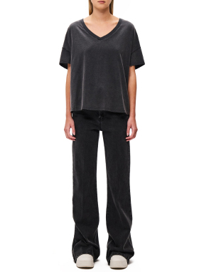 ΓΥΝΑΙΚΕΙΟ T-SHIRT | Γκρι Σκούρο XS