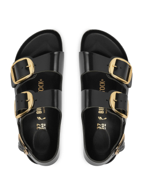 ΓΥΝΑΙΚΕΙΑ ΣΑΝΔΑΛΙΑ LEATHER MILANO BB LENA | Μαύρο 40