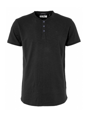 ΑΝΔΡΙΚΟ T-SHIRT ΜΕ ΚΟΥΜΠΙΑ | Μαύρο M