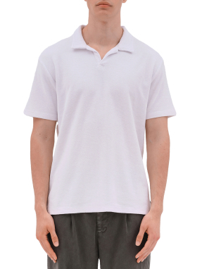 ΑΝΔΡΙΚΗ ΠΕΤΣΕΤΕ POLO ΜΠΛΟΥΖΑ | Λευκό XL