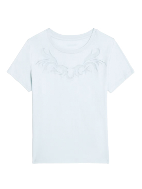 ΓΥΝΑΙΚΕΙΟ T-SHIRT ALYS | Γαλάζιο S