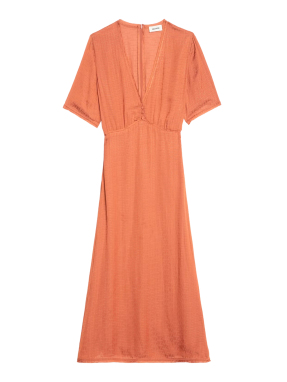 ΜΙΝΤΙ ΣΑΤΕΝ ΦΟΡΕΜΑ RHODRAL | Πορτοκαλί XS