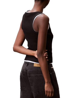 ΓΥΝΑΙΚΕΙΑ ΑΜΑΝΙΚΗ ΜΠΛΟΥΖΑ | Μαύρο XS