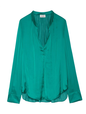 ΓΥΝΑΙΚΕΙΑ ΣΑΤΕΝ ΜΠΛΟΥΖΑ TINK | Πράσινο S