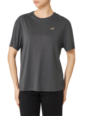 ΓΥΝΑΙΚΕΙΟ T-SHIRT | Γκρι Σκούρο S