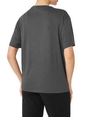 ΓΥΝΑΙΚΕΙΟ T-SHIRT | Γκρι Σκούρο S