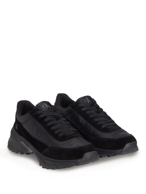 ΑΝΔΡΙΚΑ SUEDE ΑΘΛΗΤΙΚΑ SNEAKERS | Μαύρο 44