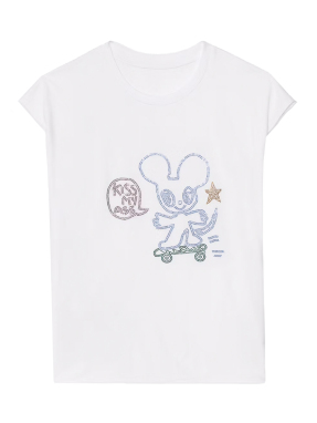 ΓΥΝΑΙΚΕΙΑ ΑΜΑΝΙΚΗ ΜΠΛΟΥΖΑ CLOE | Λευκό XS