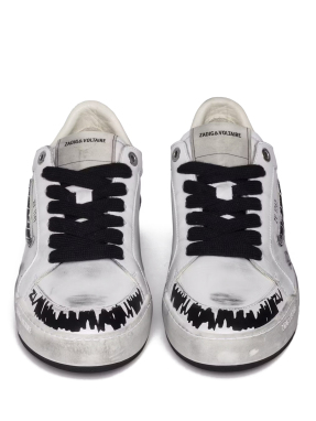 ΓΥΝΑΙΚΕΙΑ ΔΕΡΜΑΤΙΝΑ SNEAKERS FLY WINGS | Λευκό 40