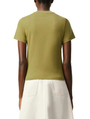 ΓΥΝΑΙΚΕΙΟ T-SHIRT CROPPED | Πράσινο Ανοιχτό L