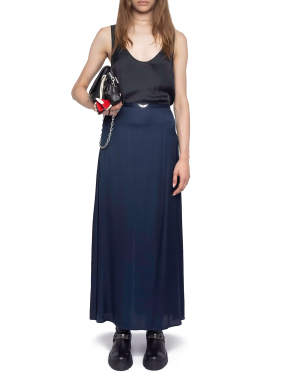 ΜΑΞΙ ΣΑΤΕΝ ΦΟΥΣΤΑ JIMENO | Μπλε Σκούρο FR 38