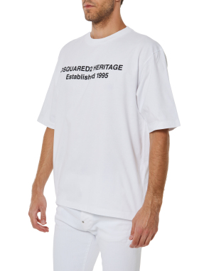 ΑΝΔΡΙΚΟ T-SHIRT HERITAGE | Λευκό S