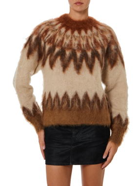 ΓΥΝΑΙΚΕΙΟ ΠΟΥΛΟΒΕΡ NATANIA | Καφέ FR 38