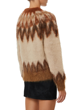 ΓΥΝΑΙΚΕΙΟ ΠΟΥΛΟΒΕΡ NATANIA | Καφέ FR 38