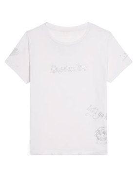 ΓΥΝΑΙΚΕΙΟ T-SHIRT ALYS | Λευκό XS