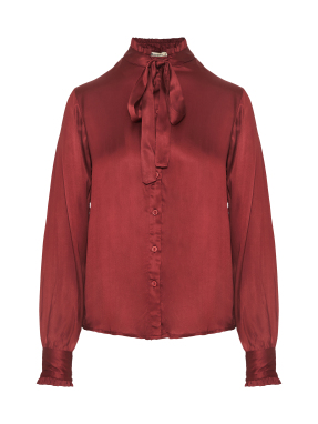 ΓΥΝΑΙΚΕΙΟ ΣΑΤΕΝ ΠΟΥΚΑΜΙΣΟ | Μπορντό M