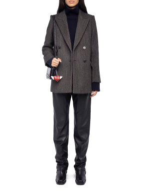 ΓΥΝΑΙΚΕΙΟ ΠΑΛΤΟ MIEW | Καφέ Σκούρο S