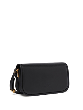 ΓΥΝΑΙΚΕΙΑ ΔΕΡΜΑΤΙΝΗ ΤΣΑΝΤΑ ΧΙΑΣΤΙ LOVE BOX BAGUETTE | Μαύρο