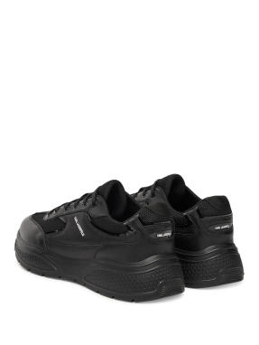 ΑΝΔΡΙΚΑ ΔΕΡΜΑΤΙΝΑ SNEAKERS VESTA | Μαύρο 45