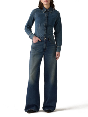 ΓΥΝΑΙΚΕΙΟ DENIM ΠΑΝΤΕΛΟΝΙ XL | Μπλε Σκούρο 28/31