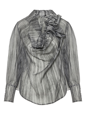 ΓΥΝΑΙΚΕΙΑ ΜΠΛΟΥΖΑ | Γκρι Σκούρο M