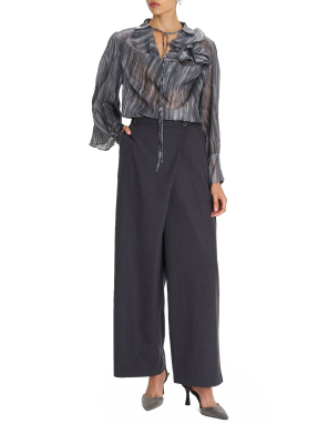 ΓΥΝΑΙΚΕΙΑ ΜΠΛΟΥΖΑ | Γκρι Σκούρο M