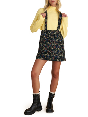 ΜΙΝΙ ΦΛΟΡΑΛ ΦΟΥΣΤΑ | Μαύρο S