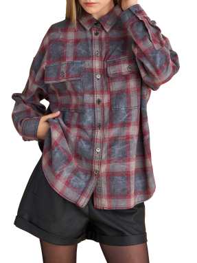 ΓΥΝΑΙΚΕΙΟ ΠΟΥΚΑΜΙΣΟ | Γκρι XL