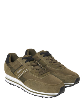 ΑΝΔΡΙΚΑ SUEDE SNEAKERS | Πράσινο 44
