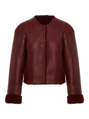 ΓΥΝΑΙΚΕΙΟ ΔΕΡΜΑΤΙΝΟ ΣΑΚΑΚΙ | Μπορντό EU 40