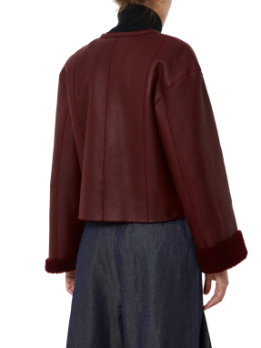 ΓΥΝΑΙΚΕΙΟ ΔΕΡΜΑΤΙΝΟ ΣΑΚΑΚΙ | Μπορντό EU 38