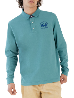 ΑΝΔΡΙΚΗ ΜΠΛΟΥΖΑ POLO | Γαλάζιο XXXL