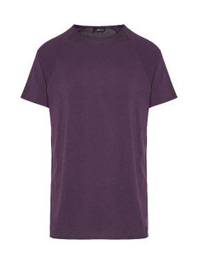 ΑΝΔΡΙΚΟ T-SHIRT | Μωβ Σκούρο S