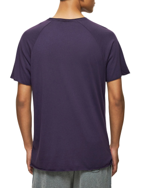 ΑΝΔΡΙΚΟ T-SHIRT | Μωβ Σκούρο S